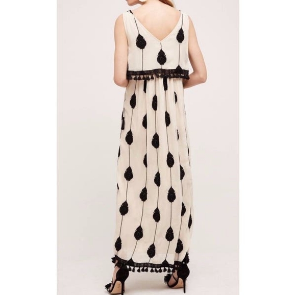 Moulinette Soeurs Embroidered Medallion Maxi Dress - Picture 3 of 8